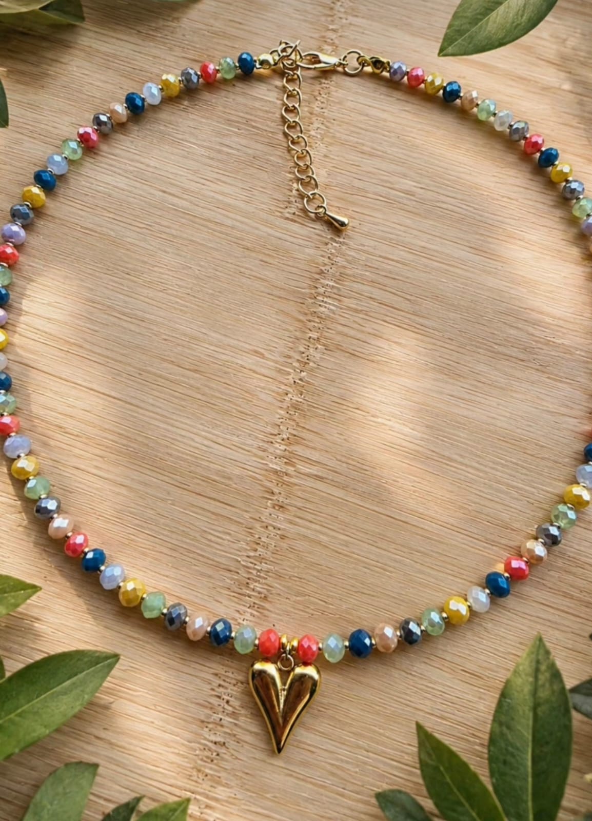 Choker Cuore Colorato