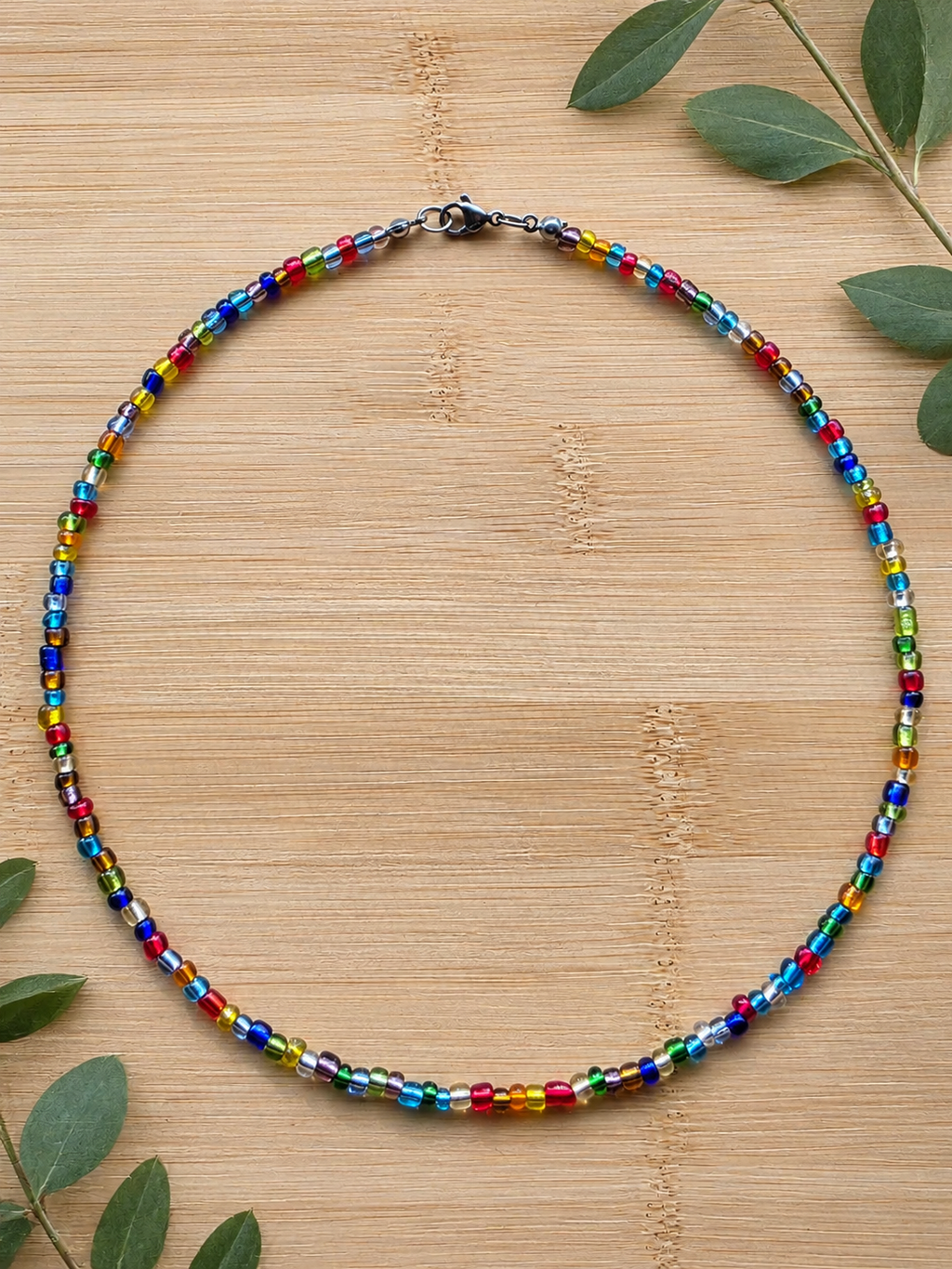 Choker Rainbow Pearl