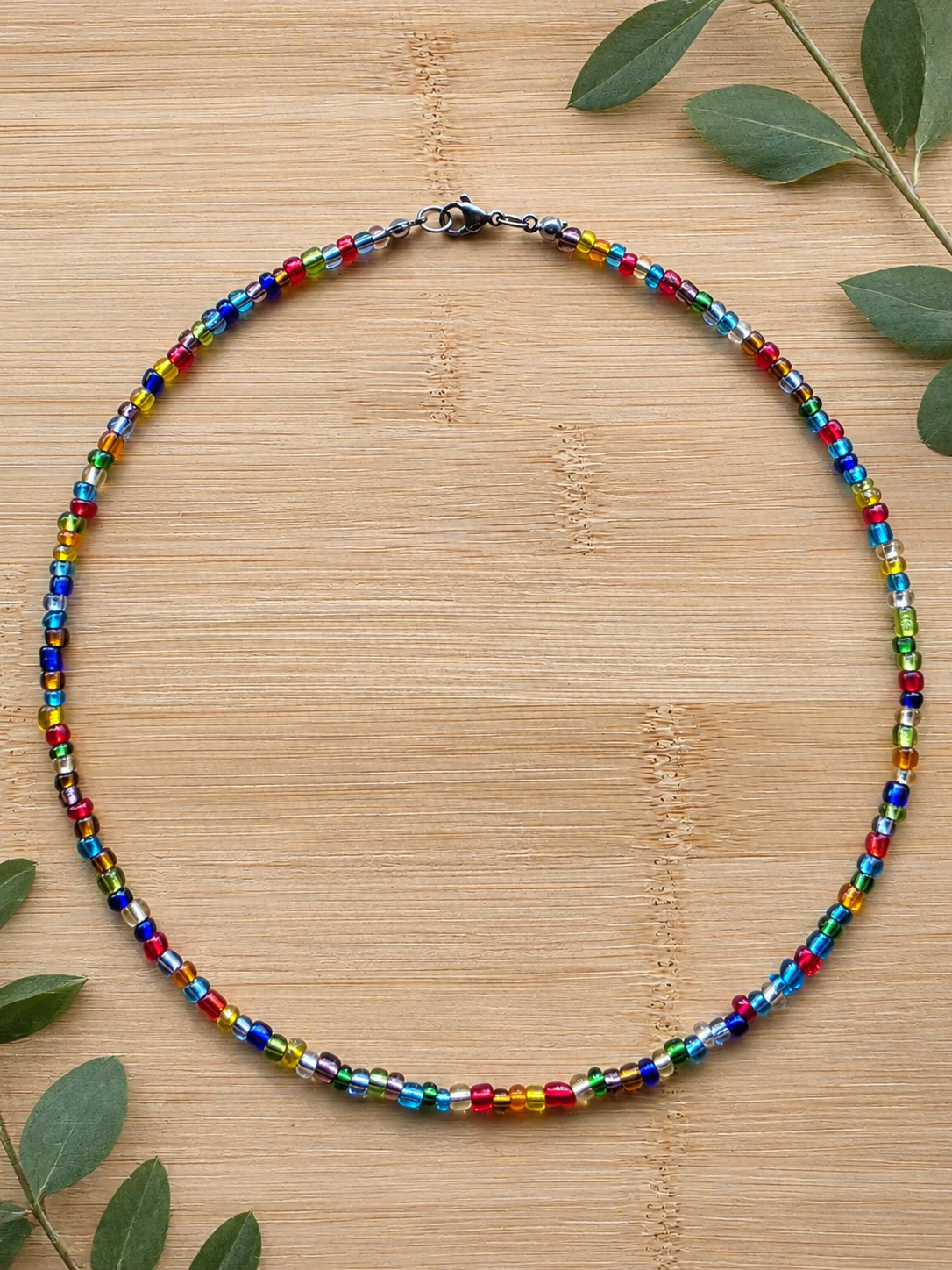 Choker Rainbow Pearl