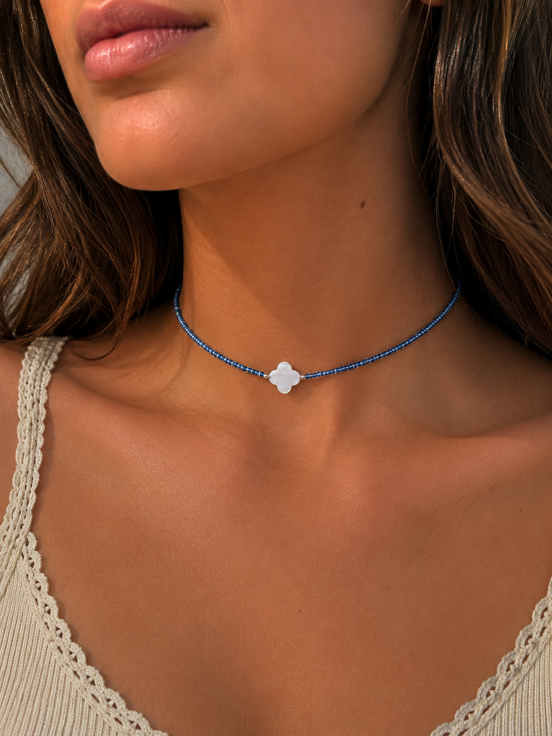 Choker Fiore di Madreperla