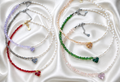 Choker Perle e Cristalli con Cuore – Vari Colori