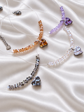Choker Invisibile Cristalli Luminosi