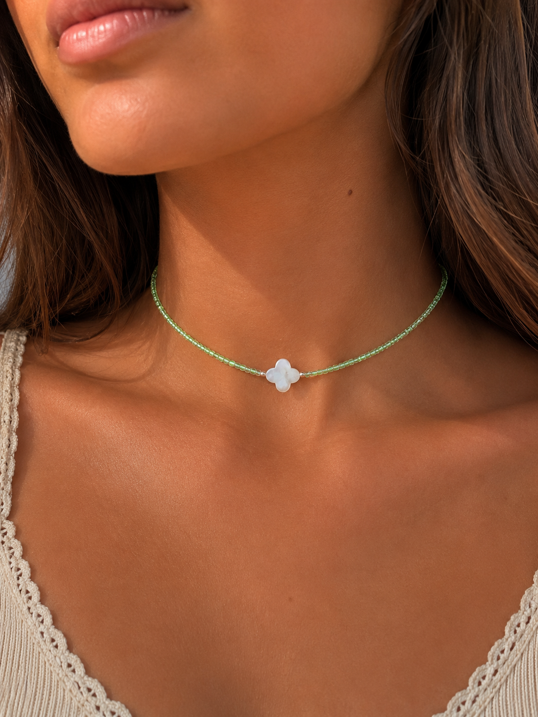 Choker Fiore di Madreperla