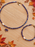 Set Crystal Collana & Braccialetto Autunno Viola