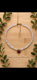 Choker Cuore di Rubino