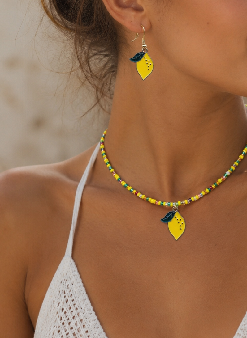 Set Collana + Orecchini Amalfi