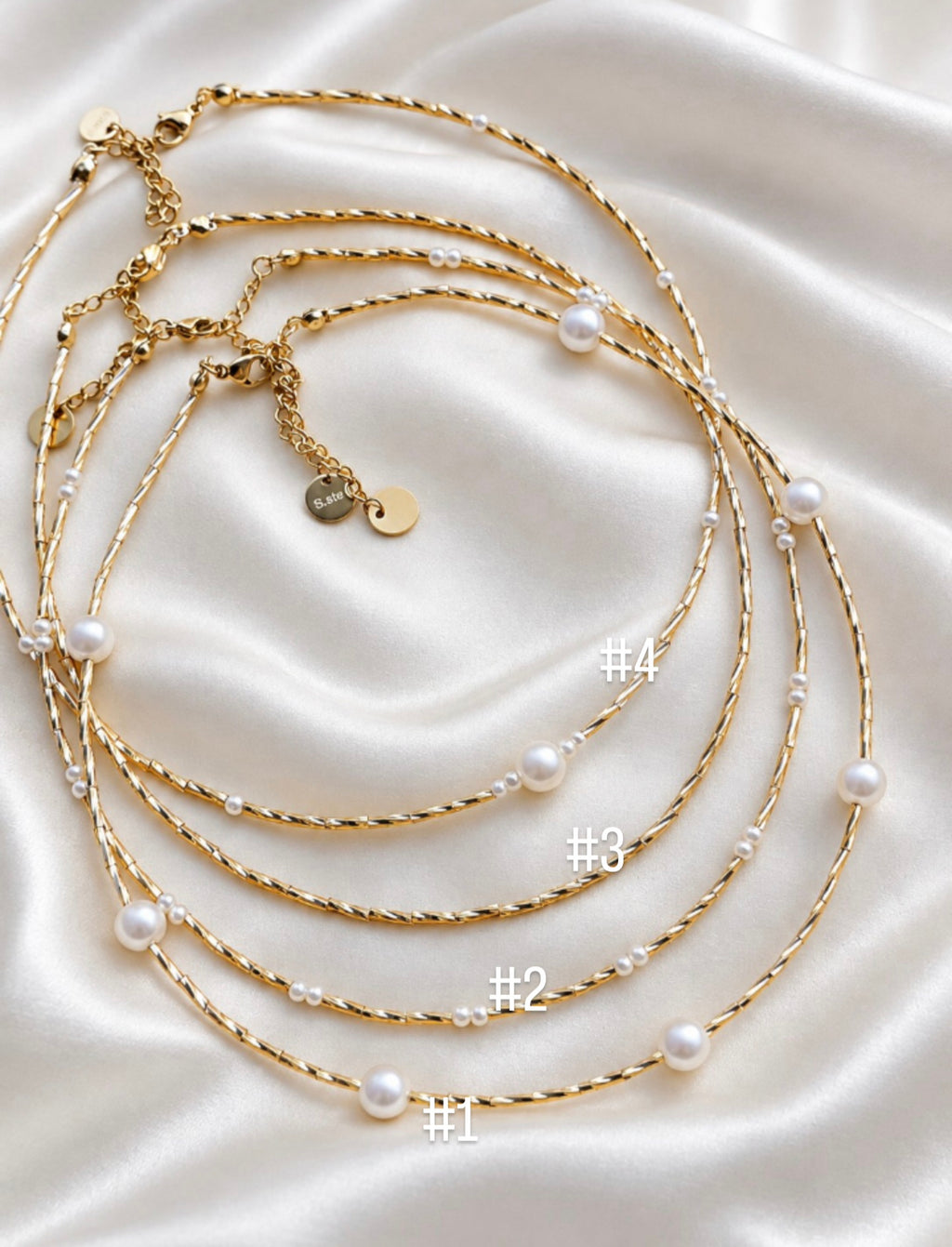 Choker Perle & Oro