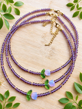 Choker Tulipano Viola